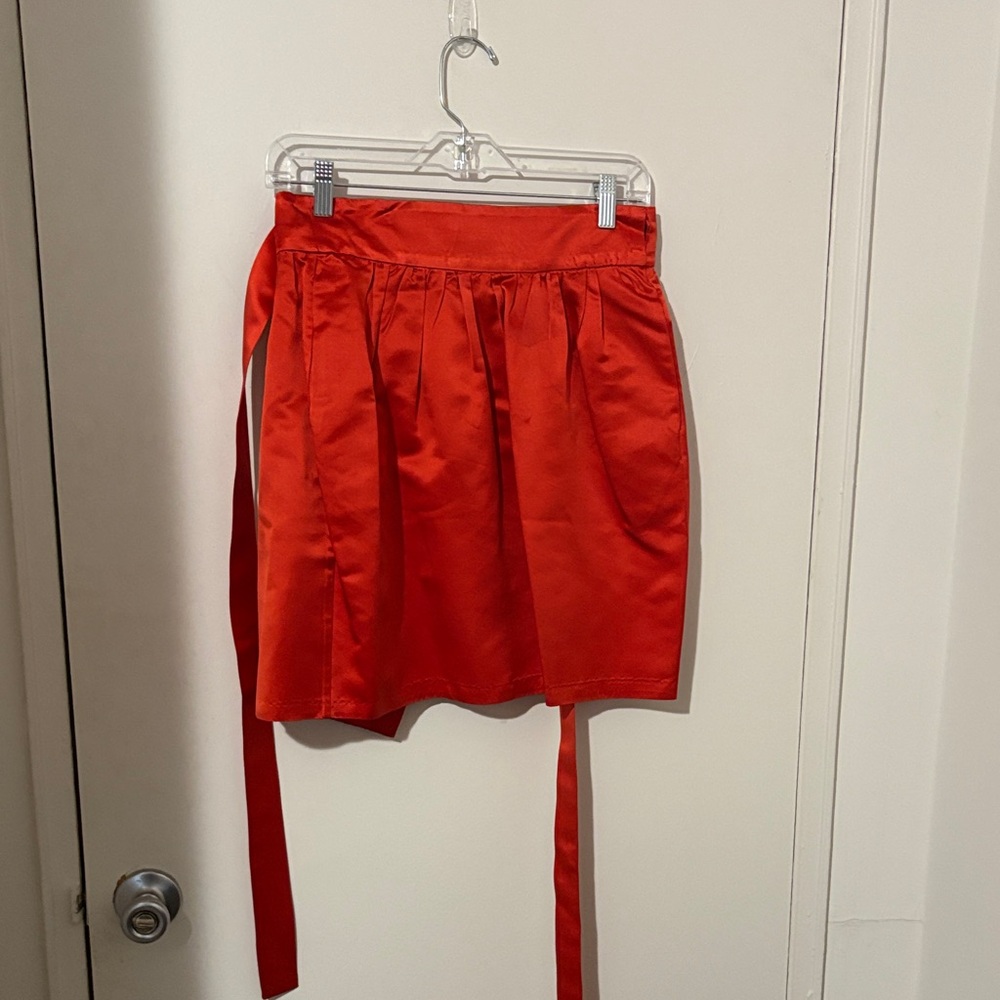 Cynthia Rowley 100% Silk Tie-Around Skirt